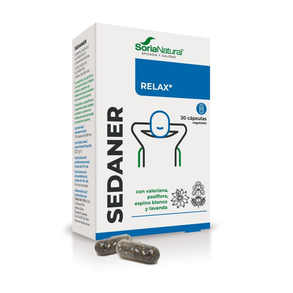 Sedaner Relax Soria Natural 30 Cápsulas
