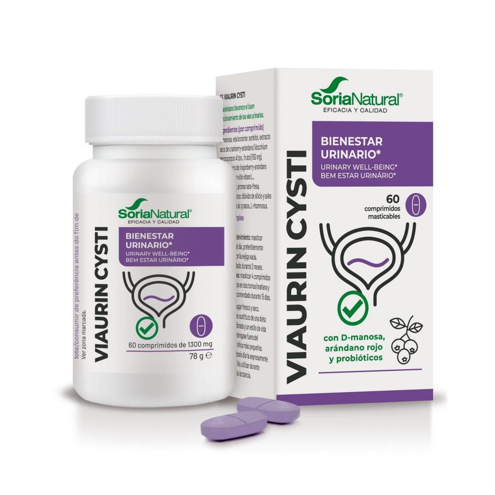Viaurin Cysti Soria Natural 60 Comprimidos