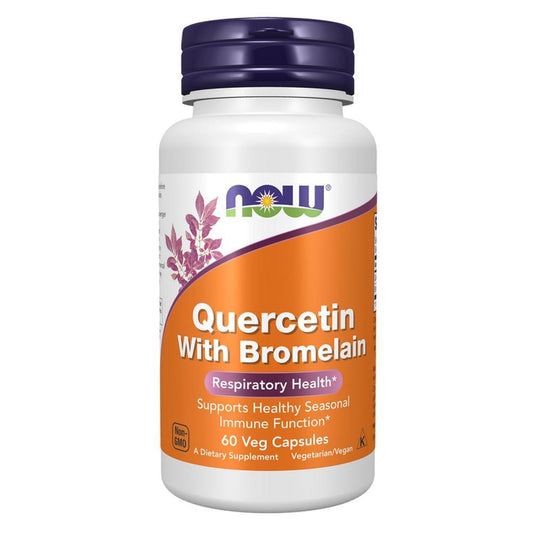 Quercetin 500 mg Now Foods 60 Veg Cápsulas