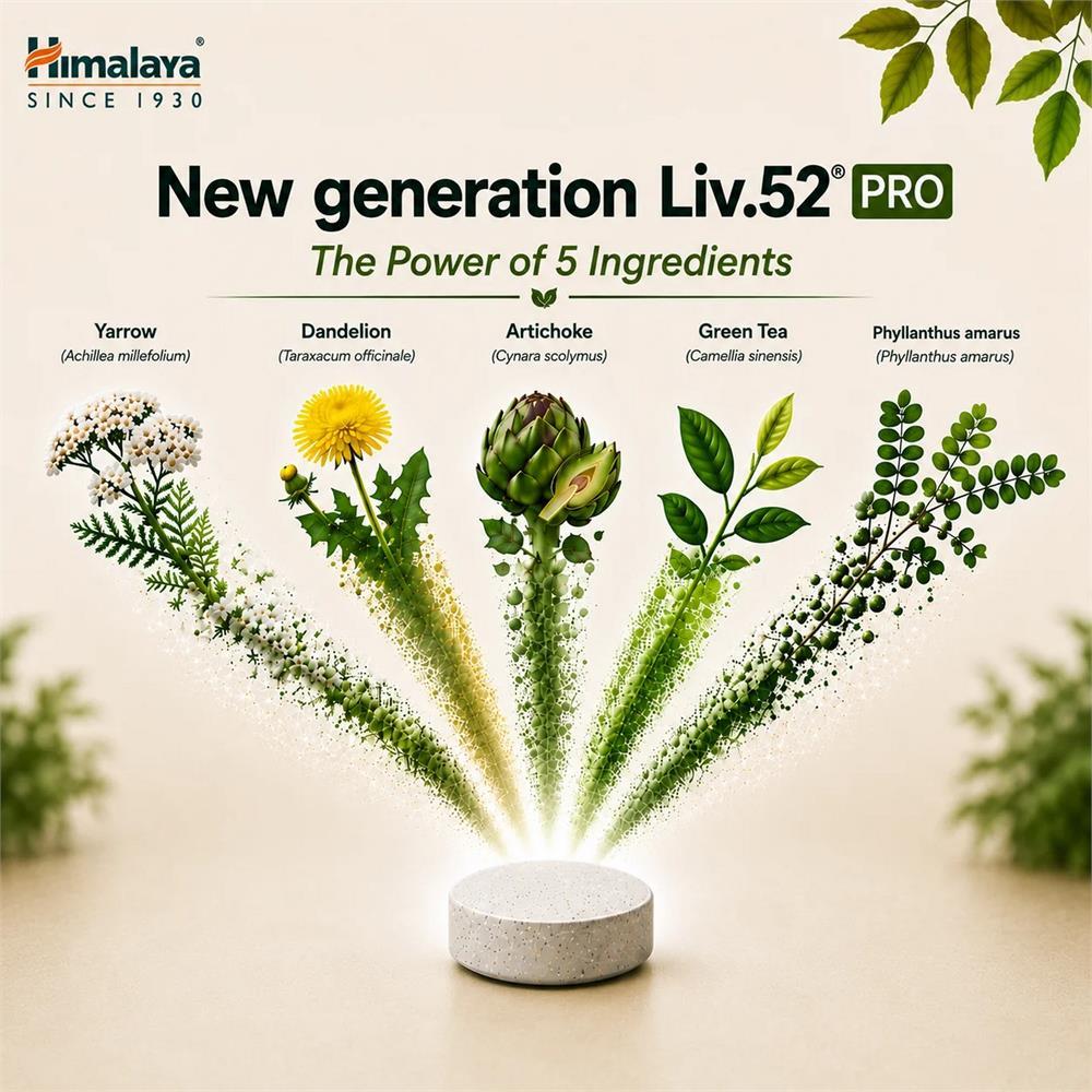 Liv.52 DS Pro Himalaya 60 Comprimidos