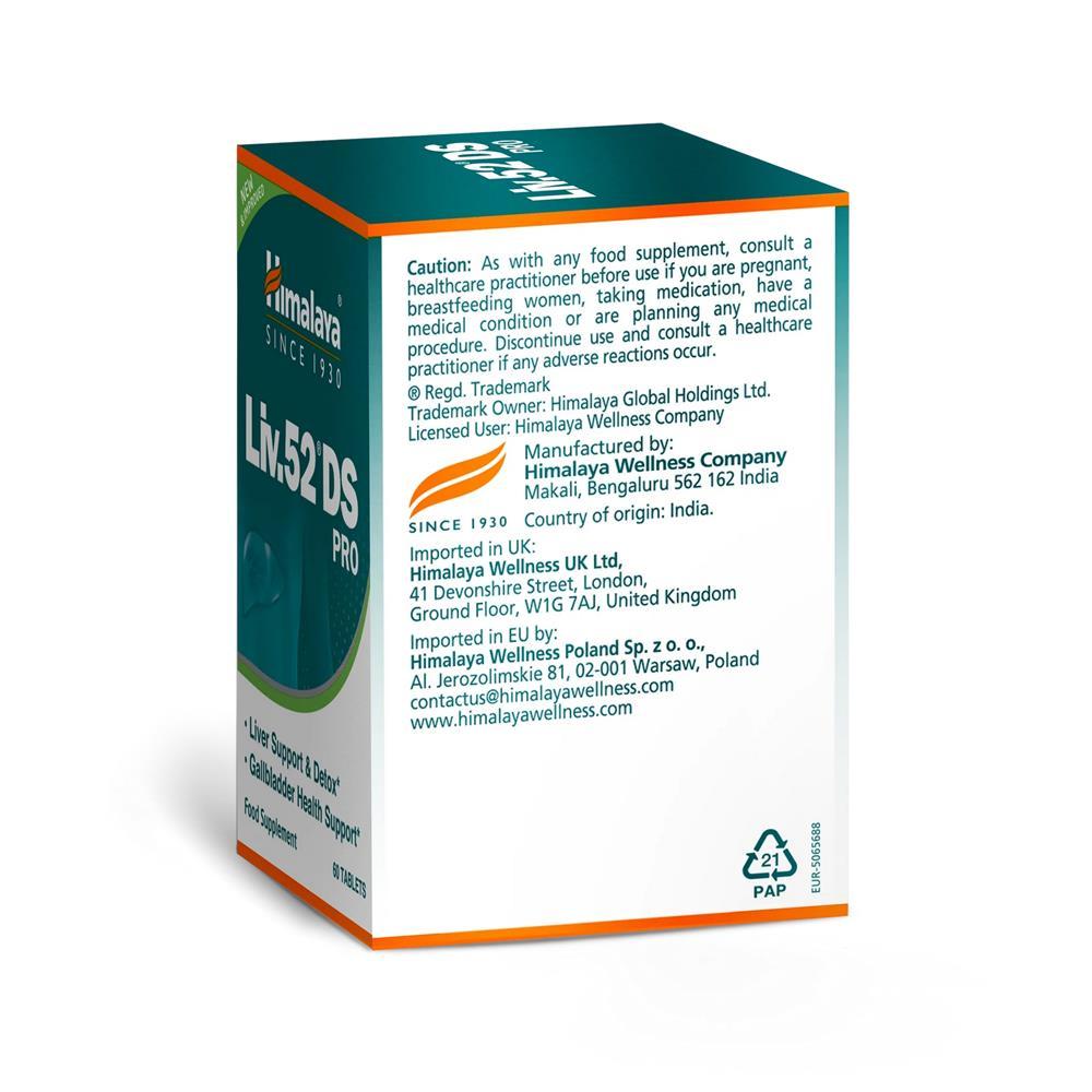 Liv.52 DS Pro Himalaya 60 Comprimidos