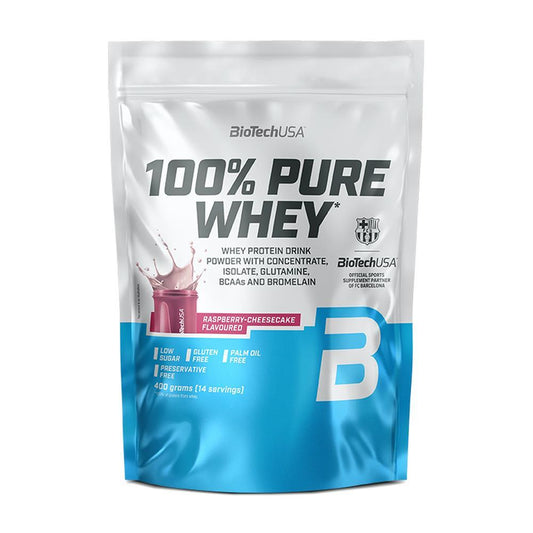 Pure Whey 100% Framboesa E Cheesecake BioTech USA 400g
