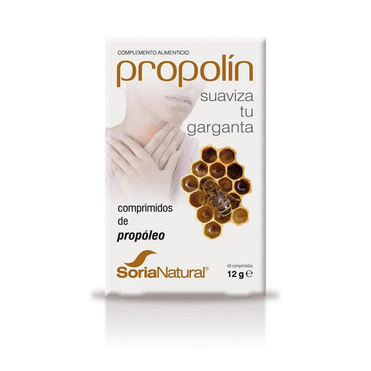 Propolin Acalma E Suaviza A Garganta Soria Natural 48 comprimidos
