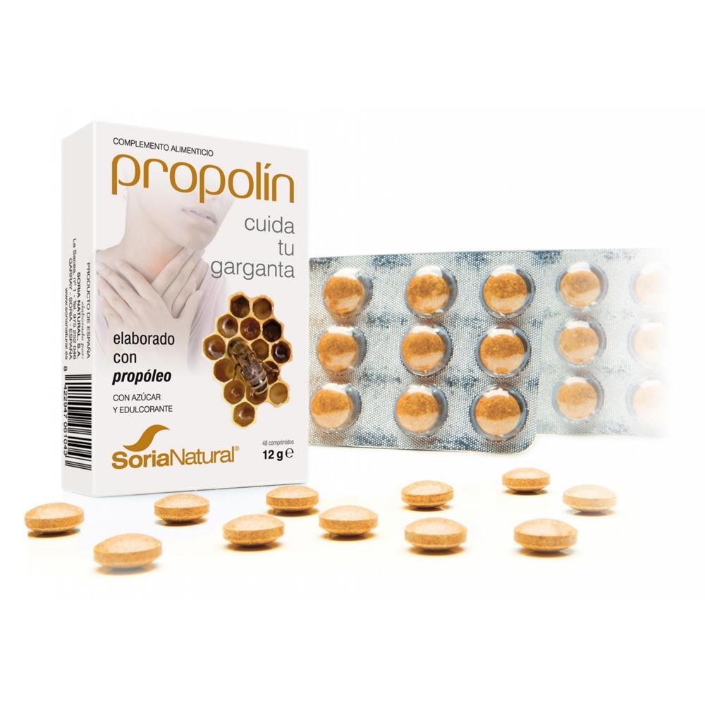 Propolin Acalma E Suaviza A Garganta Soria Natural 48 comprimidos