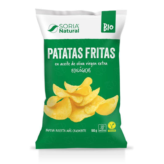 Batatas Fritas Com Azeite Extra Virgin Bio Soria Natural 100g