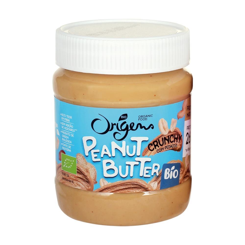 Peanut Butter Crunchy Organic Origins 340g