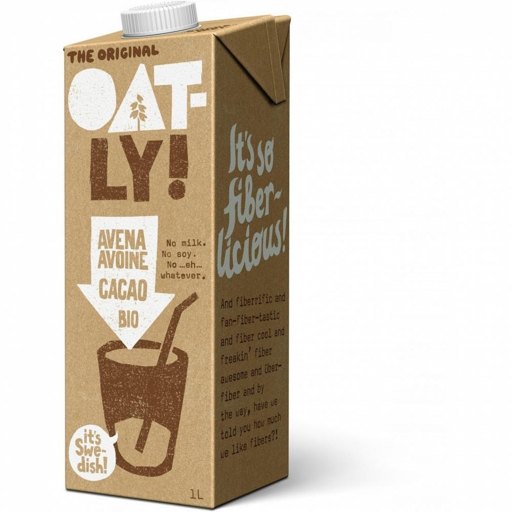 Oatly Bebida De Aveia E Chocolate 1Lit