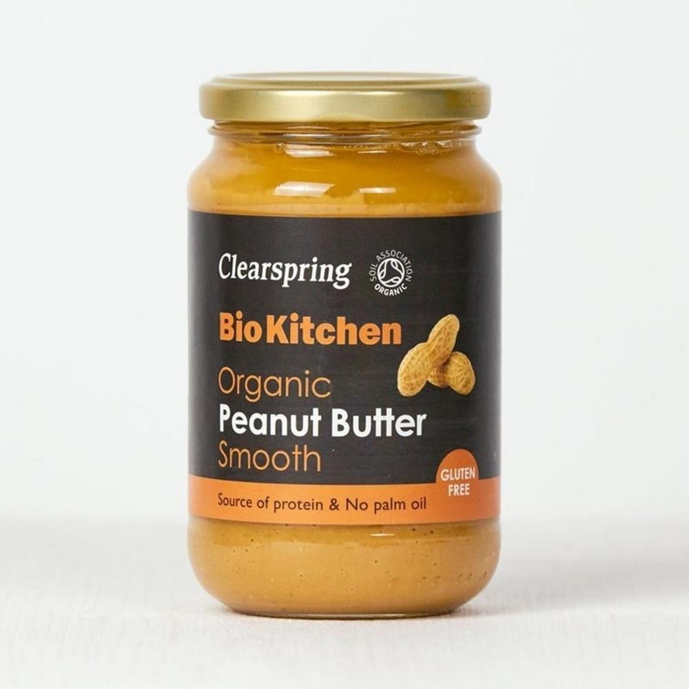 Clearspring Manteiga de Amendoim Smooth Bio 350G