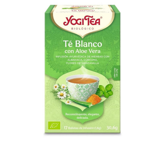 Yogi Tea Bio White Tea Aloe Vera 17 Saq