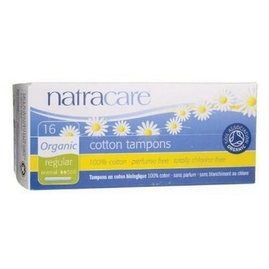 Natra Care Regular Applicator Cotton Tampon 16un