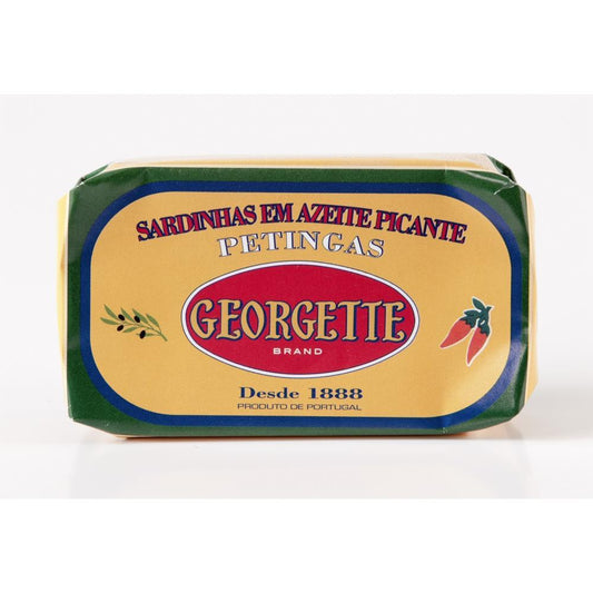 Sardines In Spicy Olive Oil Georgette 120g