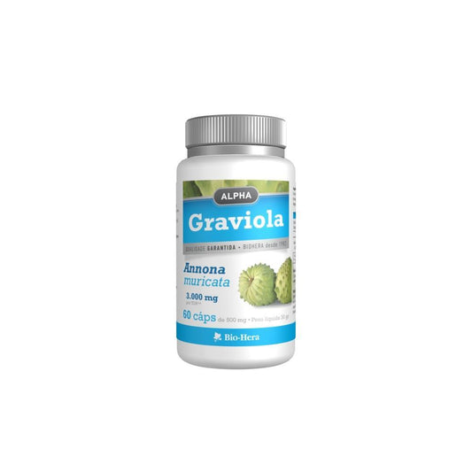 Graviola 3000mg Alpha 60 Cápsulas