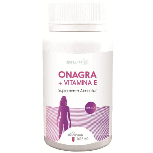 Onagra + Vitamina E 10% GLA  60 Cápsulas