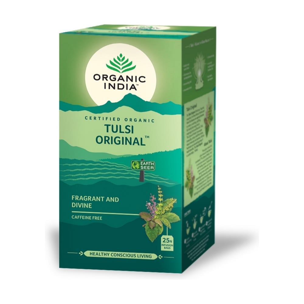 Organic India Tulsi Orignal 25 Saquetas