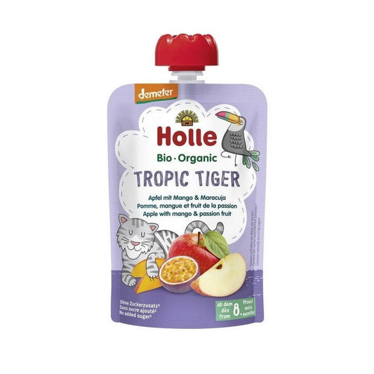 Holle Bio Puré Tropic Tiger 8m Saqueta 100G