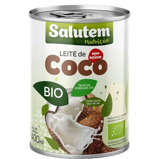 Leite De Coco Bio Salutem 400g
