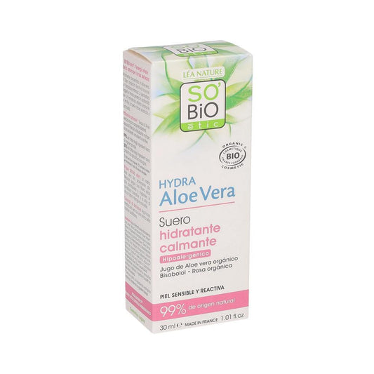 Moisturizing Serum For Sensitive Skin Aloe Vera So Bio 30ml