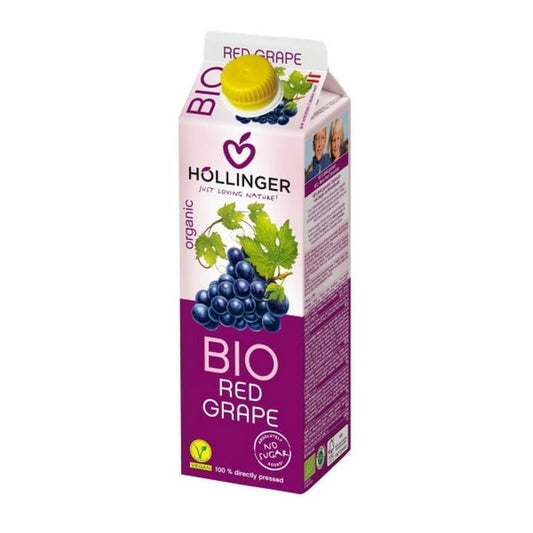 Hollinger Bio Black Grape Juice 1L