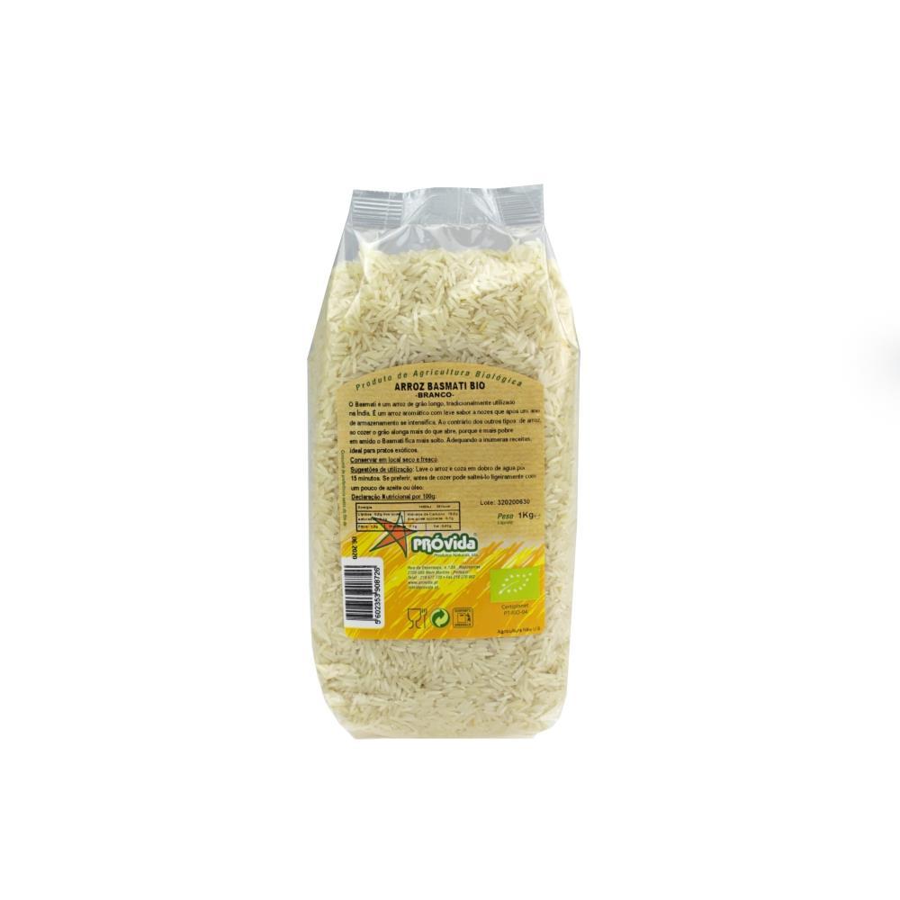 Organic Provida White Basmati Rice 1Kg