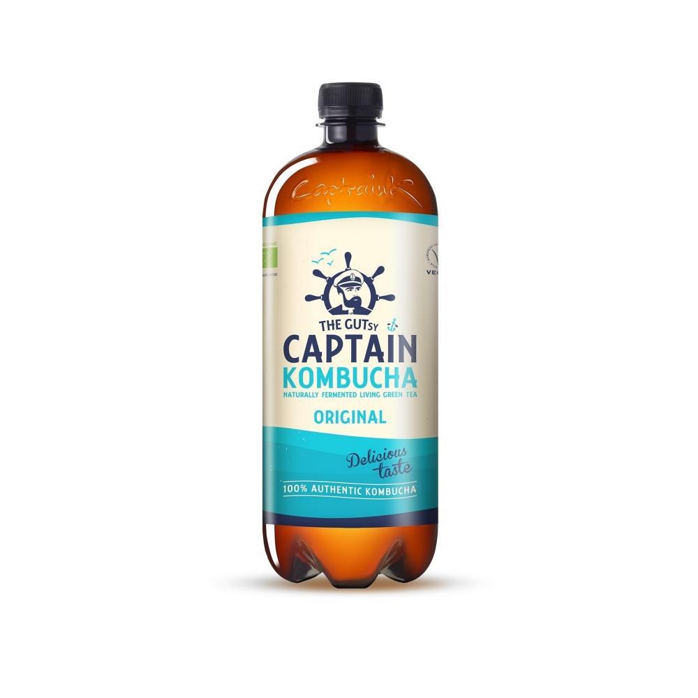 Captain Kombucha Bebida De Chá Original Bio 1L