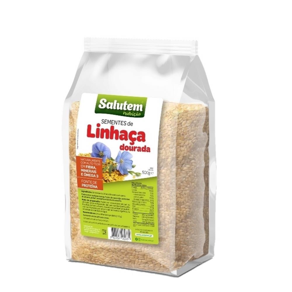 Sementes De Linhaça Dourada Salutem 250G