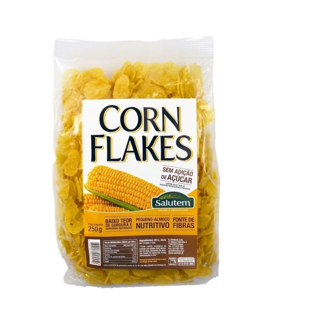 Corn Flakes Sem Açúcar Salutem 250G