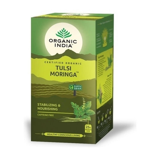 Organic India Tulsi Moringa 25 Saquetas