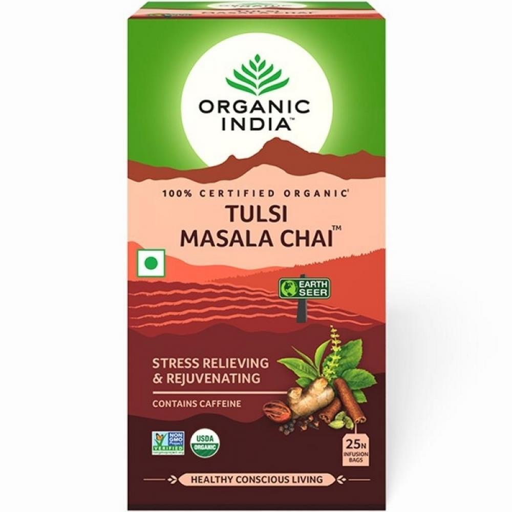 Organic India Tulsi Masala Chai 25 Saquetas