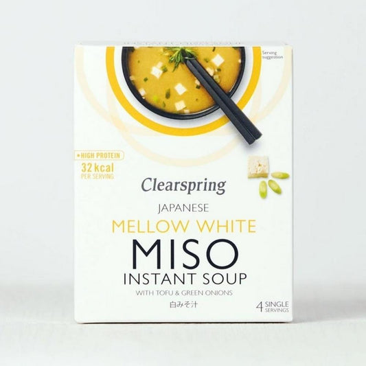 Sopa Miso Instantânea Com Tofu Clearspring 40g