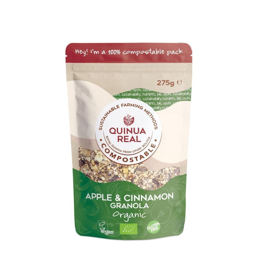 Quinoa Granola With Apple And Cinnamon Bio Quinua Real 250G