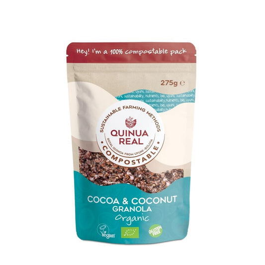 Quinoa Granola With Cocoa And Coconut Bio Quinua Real 250g