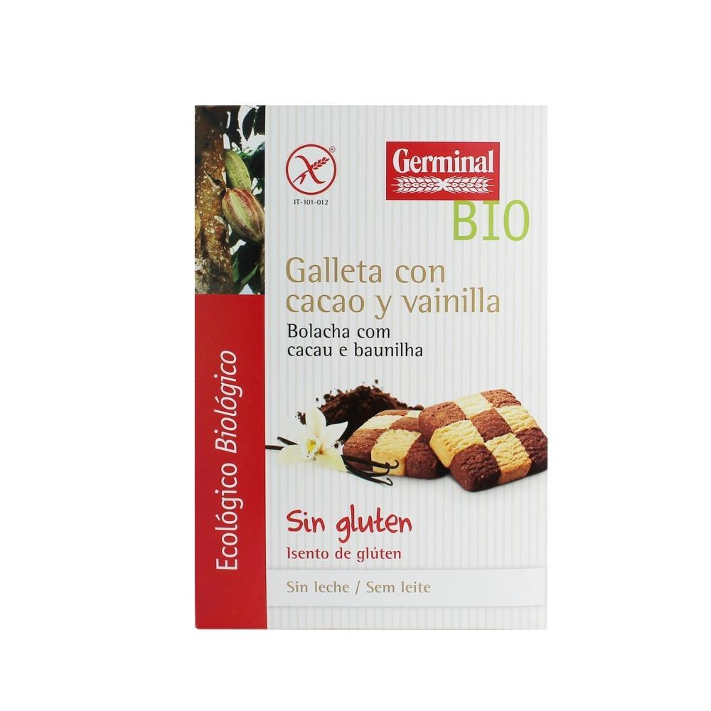 Cookies De Baunilha E Cacau Sem Glúten Germinal Bio 250G