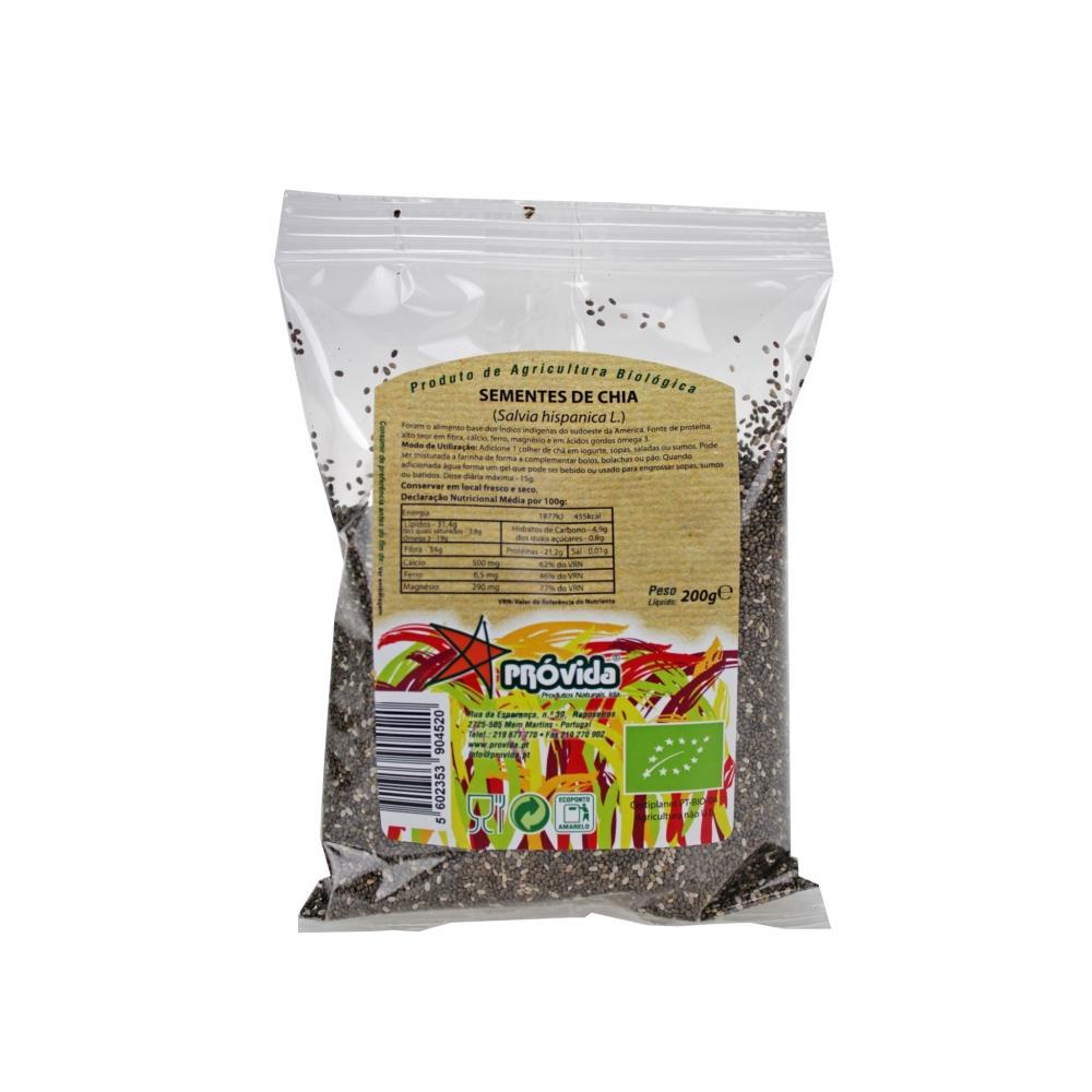 Sementes De Chia Bio Próvida 200G