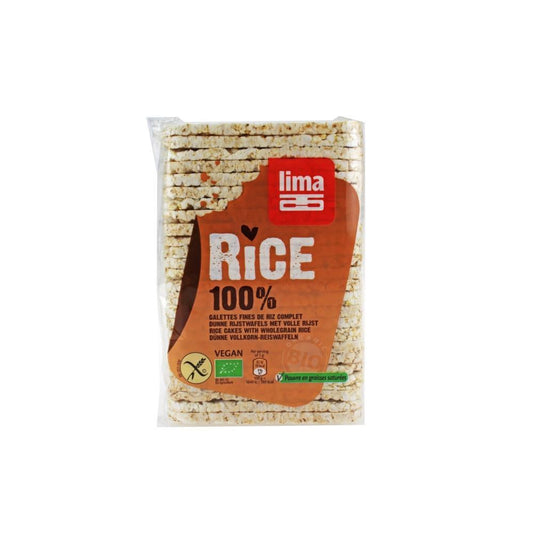 Thin Rice Chips Lima Bio Lima 130G
