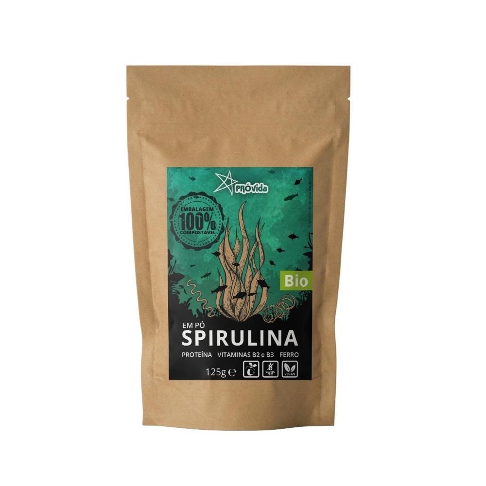 Spirulina Em Pó Bio Próvida 125G