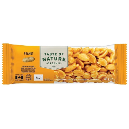 Barra de Amendoim Bio Taste Of Nature 40g