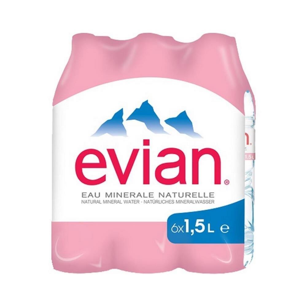 Água Evian 4x1.5Lit