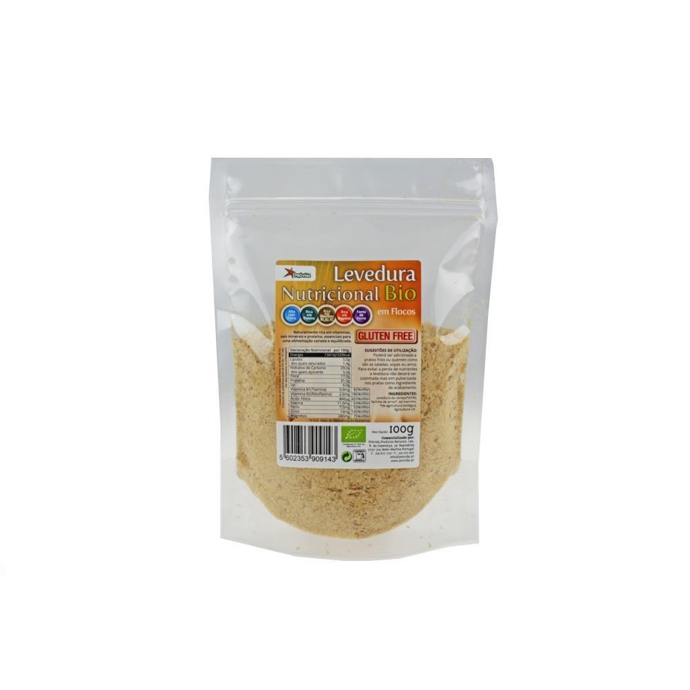 Levedura Nutricional Em Flocos Bio Sem Gluten Próvida 100g