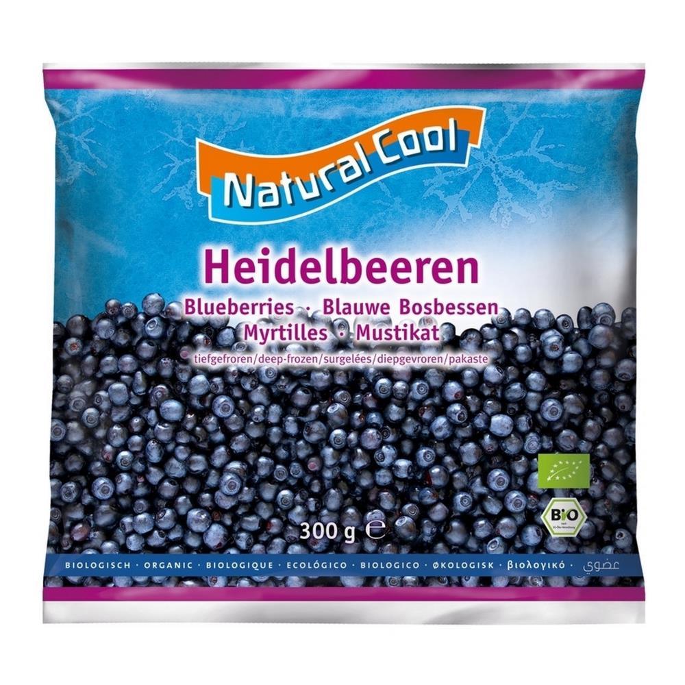 Natural Cool Bio Frozen Blueberries 300g