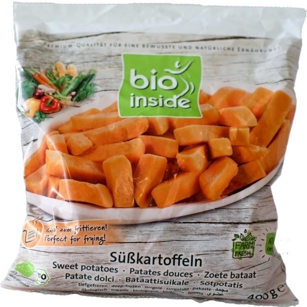 Sweet Potato Pieces Bio Inside Cong 400g