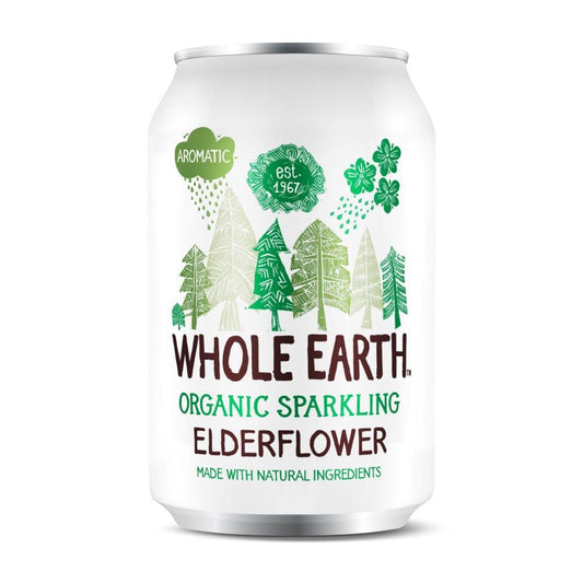 Whole Earth Elderflower Bio 330ML