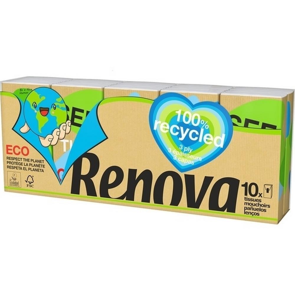 Pocket Wipes Renova Green 1X10un