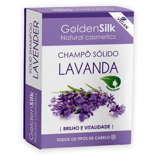 Golden Silk Lavender Solid Shampoo 100g