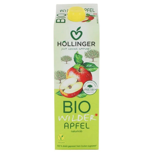 Bio Hollinger Apple Juice 1 Lit