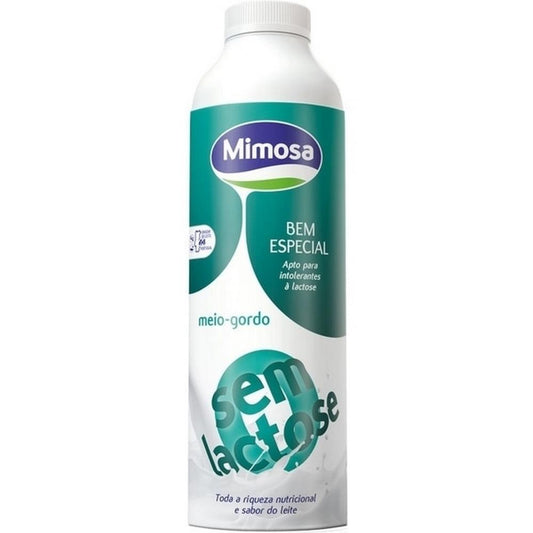 Mimosa Milk Semi Skimmed Without Lactose 1 Lit