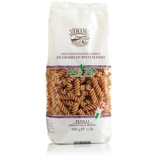 Bio Iris Whole Wheat Fusilli 500g