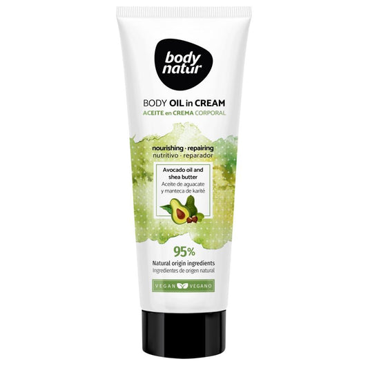 Creme Para O Corpo Óleo Em Creme Vegan Body Natur 250ml