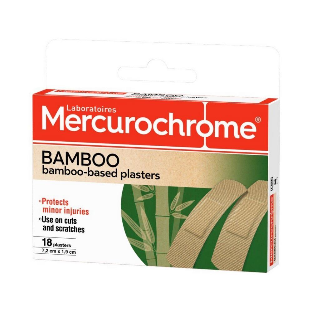 Bamboo dressings 7.2 cm x 1.9 cm Mercurochrome 18 pieces