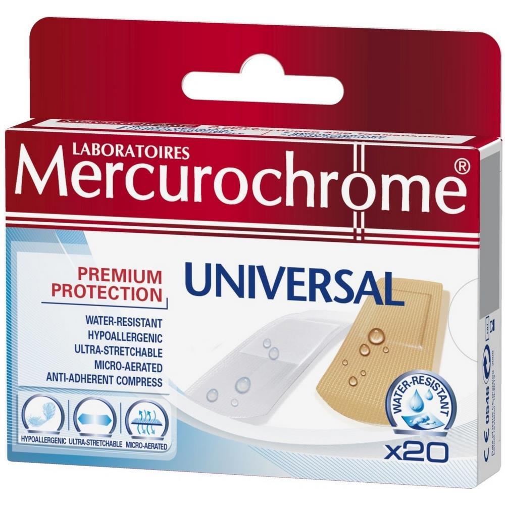 Universal Mercurochrome dressings 20 units