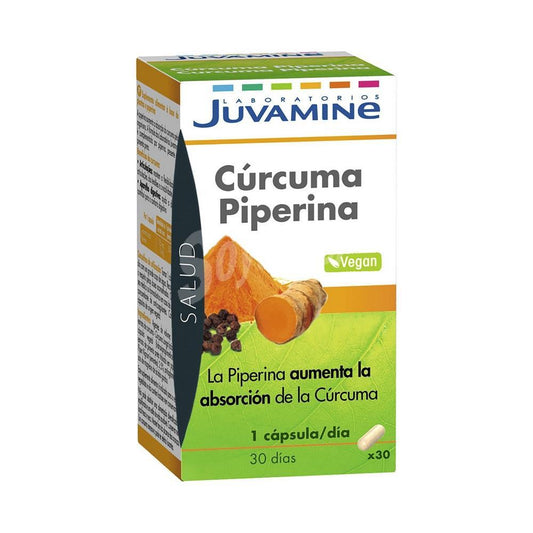 Cúrcuma Com Piperina Laboratoires Juvamine 30 Cápsulas